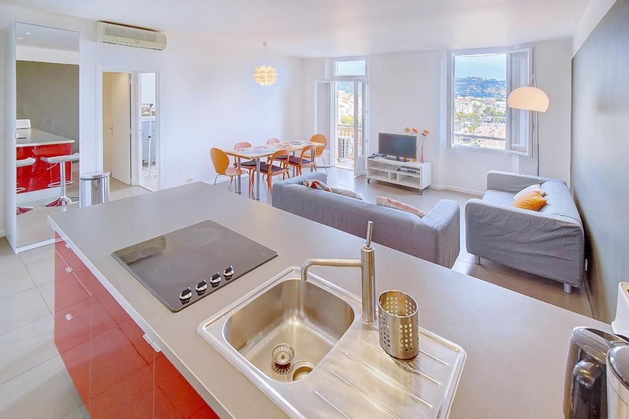 Immogroom - Sea View On The Port - Next To The Beaches - Ac - Wifi Cannes Extérieur photo